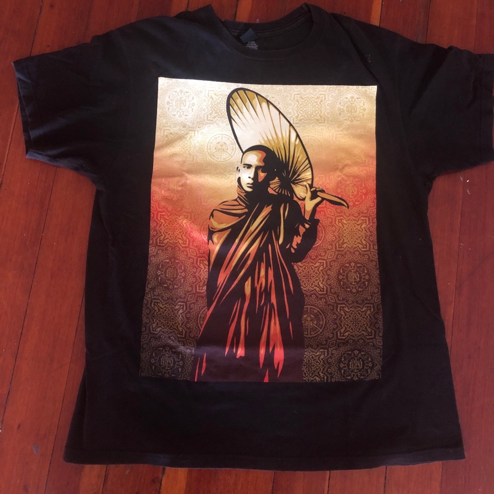 OBEY Sheppard Fairy Buddhist monk Very rare